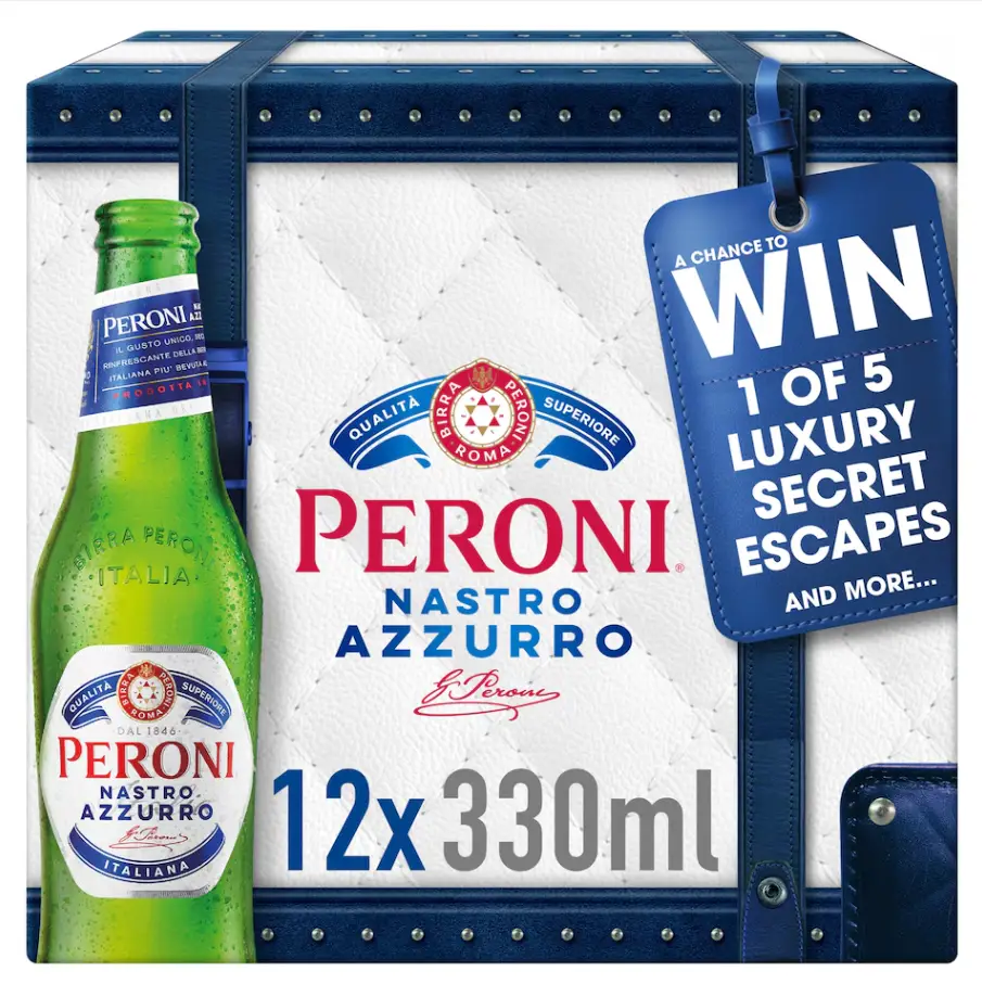 Peroni Nastro Azzurro 12 x 330ml
