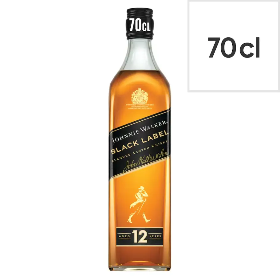 Johnnie Walker Black Label Whiskey (70cl)