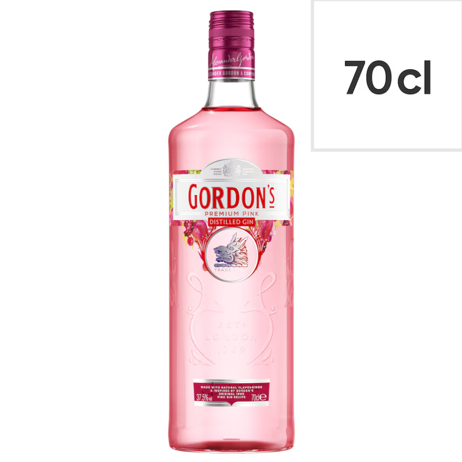 Gordon's Premium Pink Gin Based Flavoured Spirit Drink 35% Vol 70cl